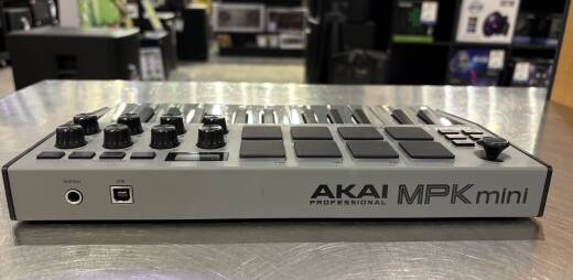 Akai MPK Mini MKIII 25-Key Mini MIDI Controller - Special Edition Grey