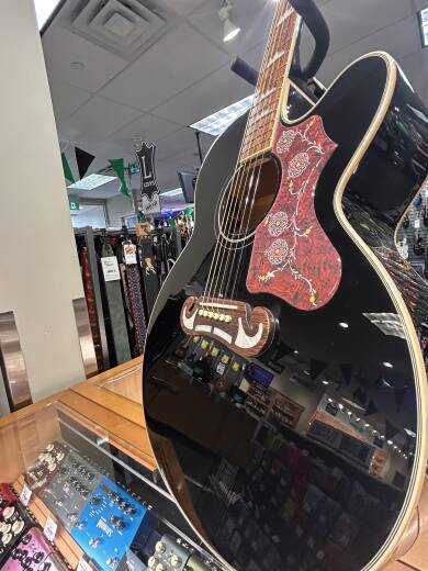 Epiphone J-200 EC Studio Acoustic/Electric - Ebony