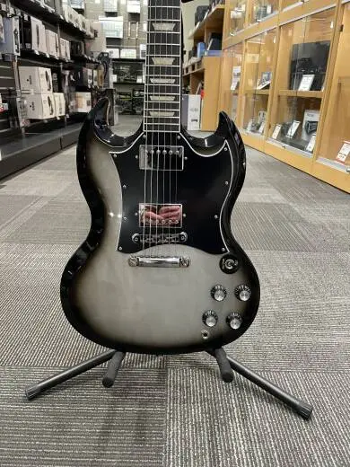 Gibson - Limited Edition SG Standard with Ebony Fingerboard, Softshell Case - Silverburst