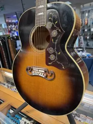 Gibson - 1957 SJ-200 Light Aged Acoustic Guitar with Hardshell Case - Vintage Sunburst 2