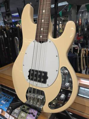 Sterling By Music Man Ray4 Stingray Bass - Vintage Cream