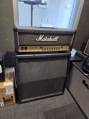 Marshall JCM 900 Model 2500 SL-X 50-Watt Hi Gain Master Volume Head with cab