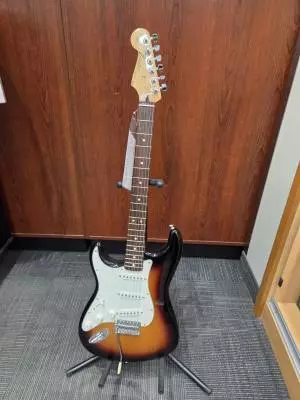 Fender STD STRAT LH PF BSB N/BAG