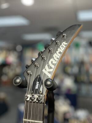 Kramer Night V With Floyd Rose - Satin Black