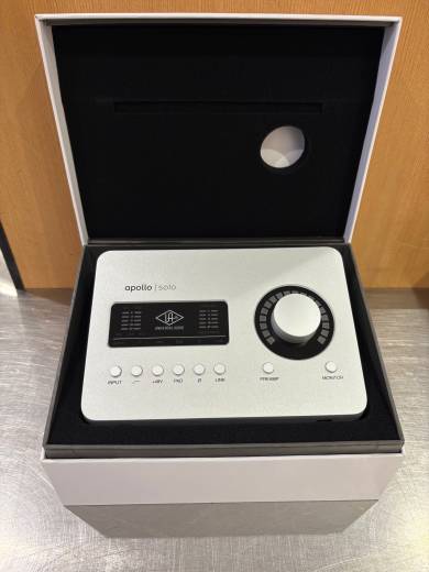 Universal Audio Apollo Solo Thunderbolt 3 Audio Interface