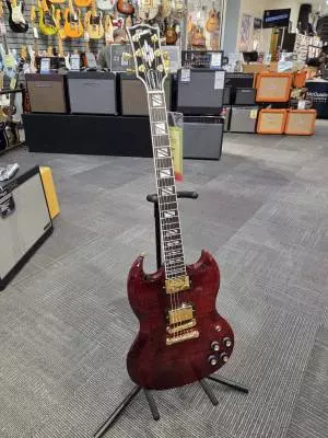 Gibson - SG SUPREME WINE RED W/CS 2