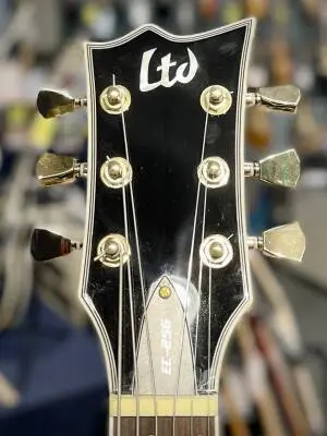 ESP Guitars - LTD Single Cut Set-Neck Guitar - Black 2