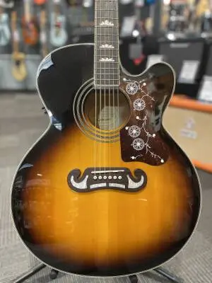 Epiphone - J-200 EC Studio Acoustic/Electric - Vintage Sunburst