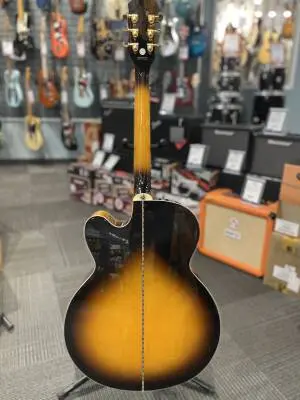 Epiphone - J-200 EC Studio Acoustic/Electric - Vintage Sunburst 2