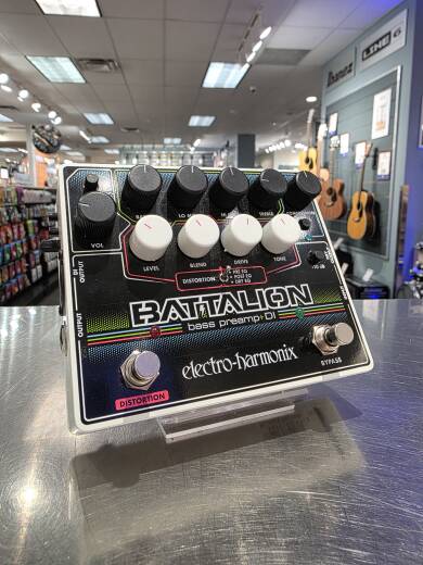 Electro-Harmonix Battalion Bass Preamp And DI Pedal