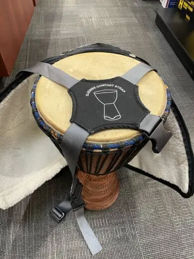 Store Special Product - African Drums - African Djembe XL with Fully Carved Bottom - 13.5 x 24\