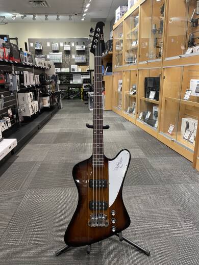 Store Special Product - Gibson - Thunderbird Bass Guitar with Hardshell Case - Tobacco Burst Perimeter