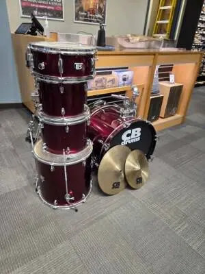 CB 5PC DRUMSET W CYMBALS AND HW