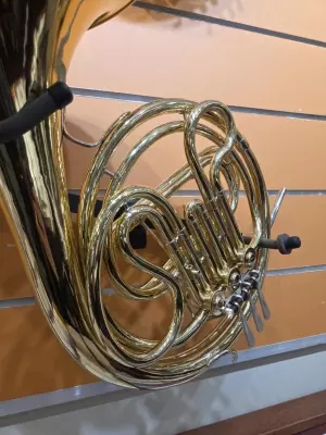 CONN SINGLE FRENCH HORN W/ CASE 2