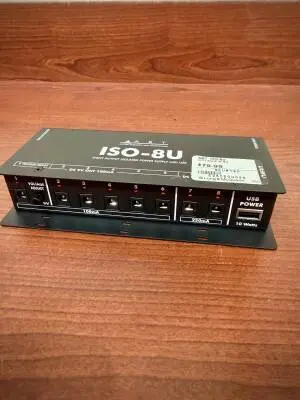 ART Pro Audio ISO-8U 8-Output Pedal PSU with USB Power