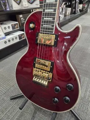 Epiphone ALEX LIFESON LP AXCESS QMT RUBY RED 2