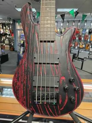 Spector NS Pulse 5 String Bass Cinder Red