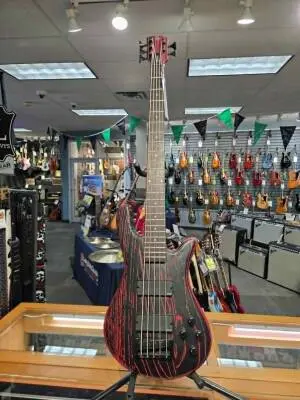 Spector NS Pulse 5 String Bass Cinder Red 2