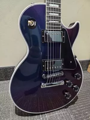 Gibson Custom Shop  LP CUST CYAN PURPLE SHIFT GLOSS