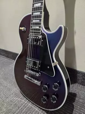 Gibson Custom Shop  LP CUST CYAN PURPLE SHIFT GLOSS 2
