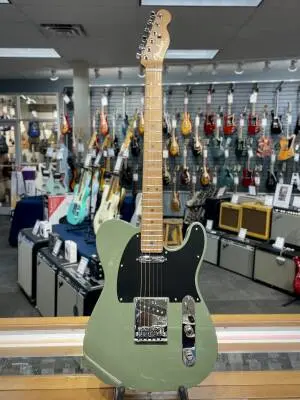 Fender - Limited Edition American Ultra II Telecaster, Roasted Maple Fingerboard - Antique Olive 2