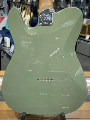 Fender - Limited Edition American Ultra II Telecaster, Roasted Maple Fingerboard - Antique Olive 2