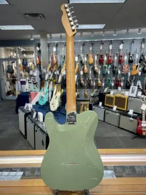 Fender - Limited Edition American Ultra II Telecaster, Roasted Maple Fingerboard - Antique Olive 2