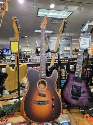 Fender ACOUSTASONIC PLYR TELE SHADOW BST