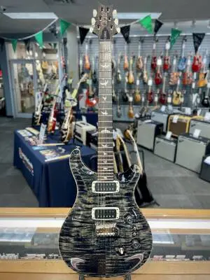 PRS Guitars - Custom 24-08 Electric Guitar with Hardshell Case - Faded Whale Blue 2