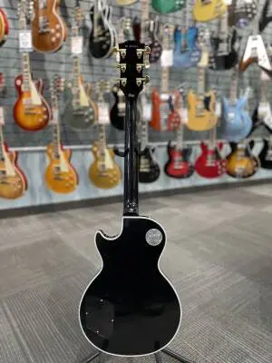 Gibson Custom Shop - Les Paul Custom AAA Quilt Top Electric Guitar with Hardshell Case - Indigo Blue 2