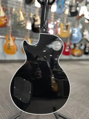 Gibson Custom Shop - Les Paul Custom AAA Quilt Top Electric Guitar with Hardshell Case - Indigo Blue 2