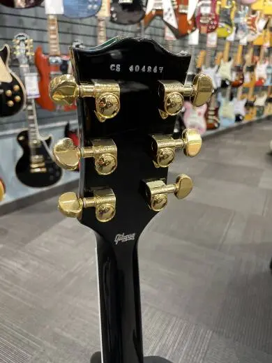 Gibson Custom Shop - Les Paul Custom AAA Quilt Top Electric Guitar with Hardshell Case - Indigo Blue 2