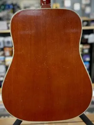 Gibson Custom Shop - 1960 Hummingbird Heavy Aged Acoustic Guitar with Hardshell Case - Washed Cherry Sunburst 2