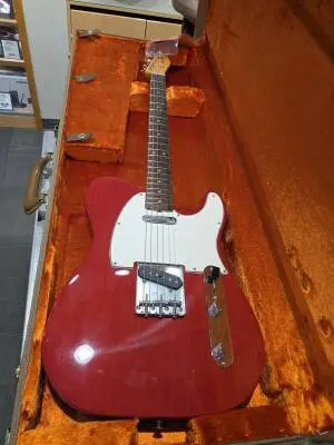 FENDER AV II 63 TELE RW RED TRANS 2