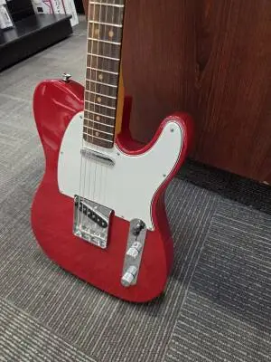 FENDER AV II 63 TELE RW RED TRANS