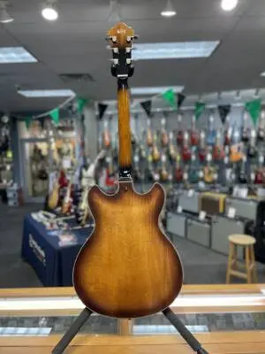 Ibanez - Artcore Vintage Hollowbody Guitar - Tobacco Burst Low Gloss 2