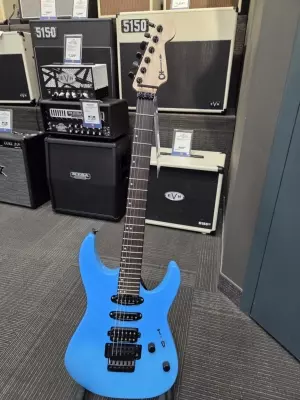 Charvel Guitars - PM DK24 HSS FR E  INFINITY BLUE