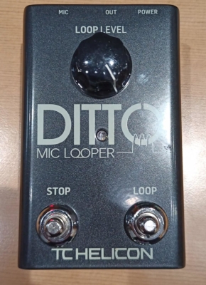 【服&音楽】TC HELICON DITTO MIC LOOPER tch-ditto-mic-looper-frontsml-