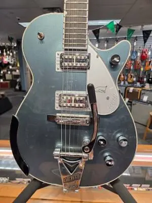 G6134T-140 LTD 140th Double Platinum Penguin, Ebony Fingerboard - Two-Tone Stone Platinum/Pure Platinum