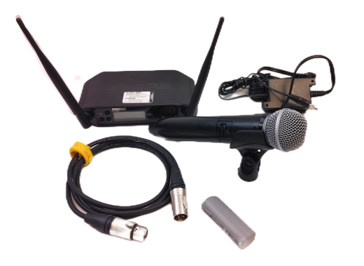 Shure Wireless Microphone - GLXD24 with SM58