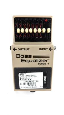 BOSS - GEB-7 Bass Tuner