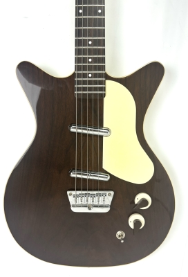 Store Special Product - Danelectro 59 Divine Electric Guitar - Dark Walnut