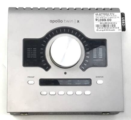 Universal Audio Apollo Twin X DUO | Gen 2 Thunderbolt Audio