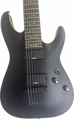 Schecter Demon 7 - Aged Black Satin 5