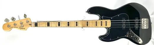 Squier Classic Vibe '70s Jazz Bass, Maple Fingerboard, Left-Handed - Black
