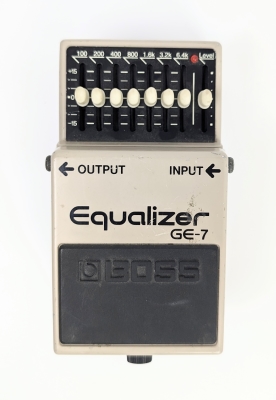 BOSS 7 BAND GRAPHIC EQUALIZER