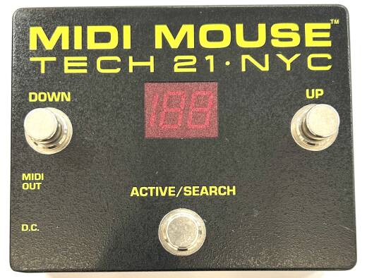 Gear Hunter | Tech 21 MIDI Mouse Battery Powered Foot Controller