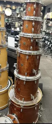 Gretsch Catalina Maple 7 Piece Walnut Glaze Drum Kit 2