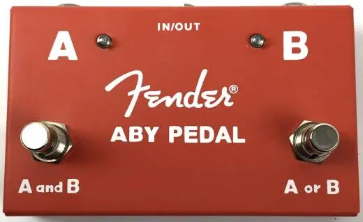 Fender - ABY Pedal Red 2