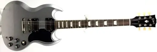 Gibson - SG Standard '61 Stopbar w/Hardshell Case - Silver Mist